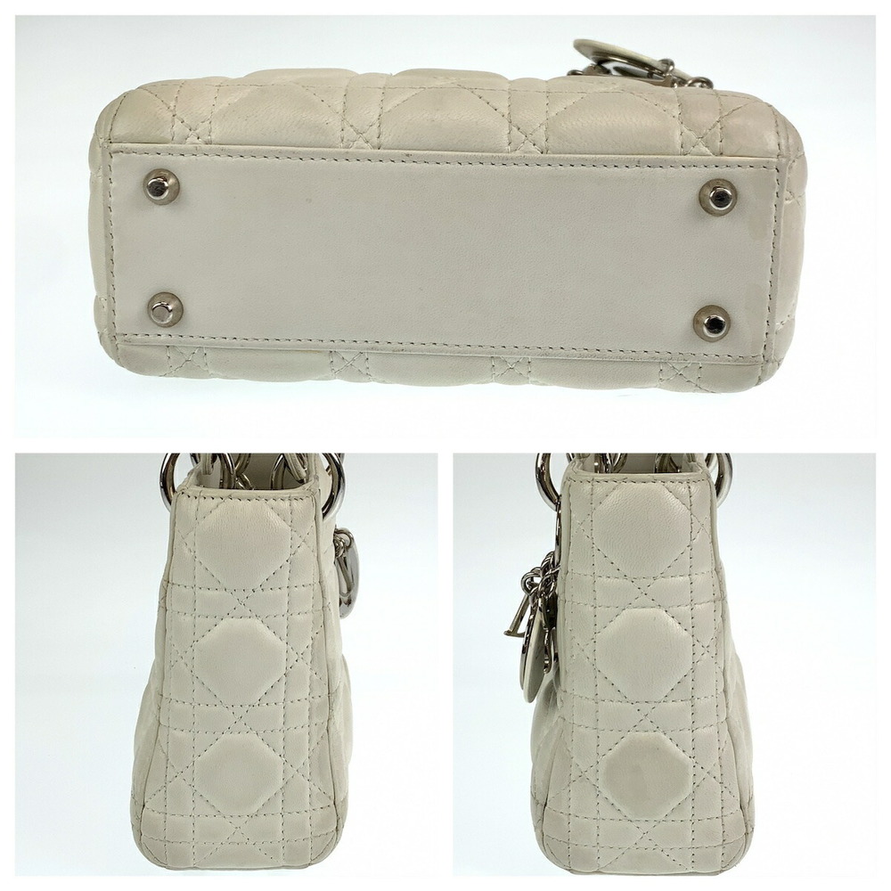 Dior Dior Lady Dior Leather Handbag Leather Handbag - Picture 5 of 9